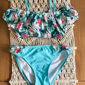 Tommy Bahama Girls Hawaiian Floral Bikini
